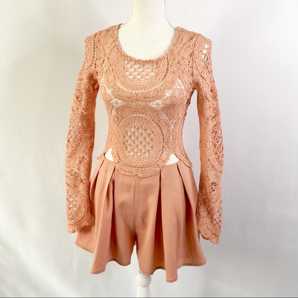 NWT Blush ANGL Romper